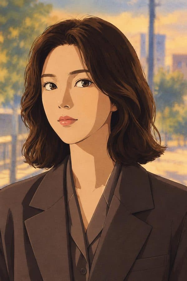 애니메이션 셀화 예시 결과